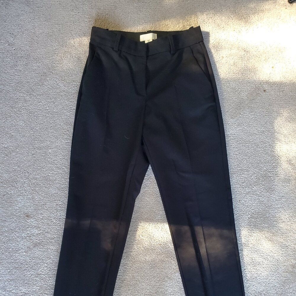 H&M women's black pants slacks